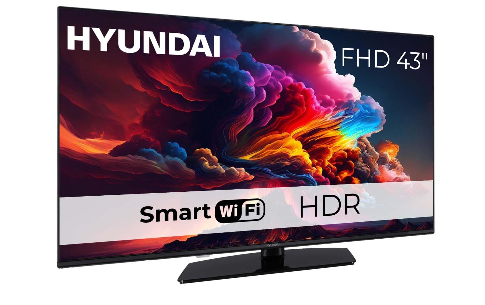 Televizor LED Hyundai FLM 43TS349, 43", Full HD Smart, i zi