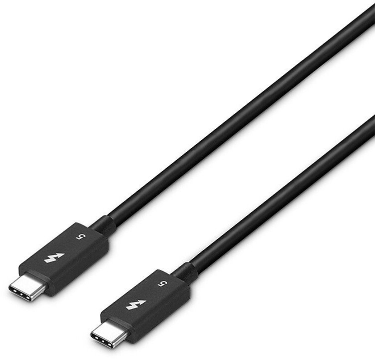 Kabllo Lindy Thunderbolt 5 1m, 80Gbps, 240W, gri