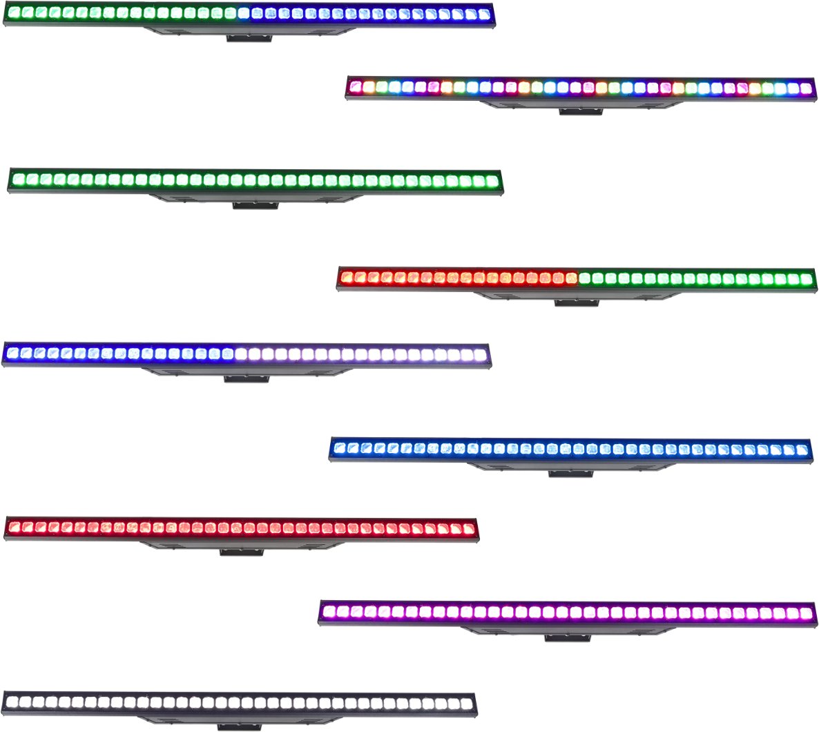 Shirit ndriçimi LIGHT4ME LED WALL 363, 36x3W RGB, DMX, i zi