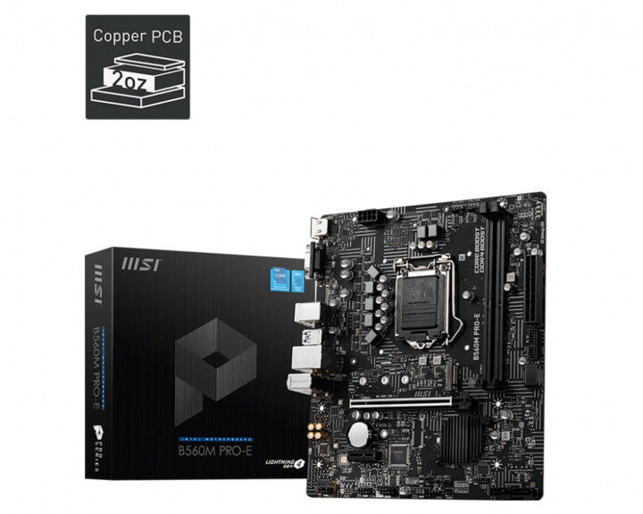 Pllakë amë MSI B560M PRO-E - Intel B560
