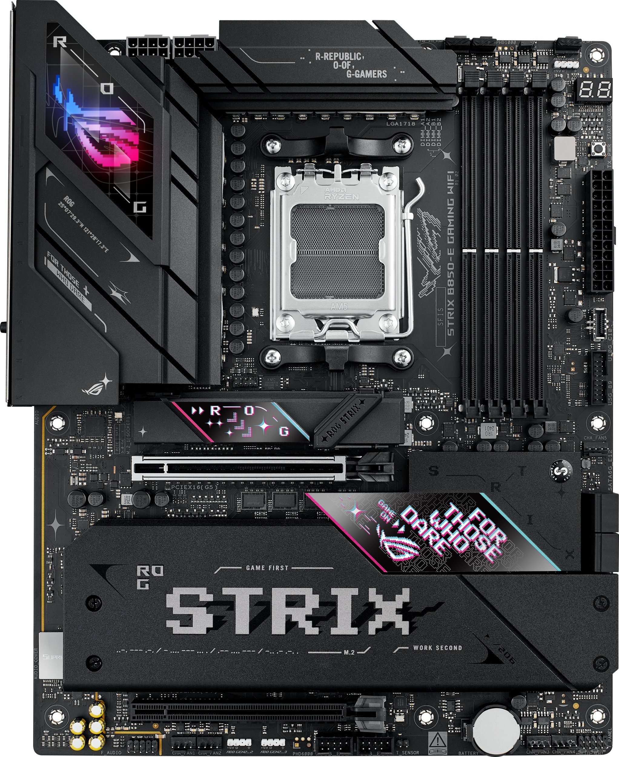 Pllakë amë ASUS ROG Strix B850-E Gaming WiFi, AMD AM5, ATX 2