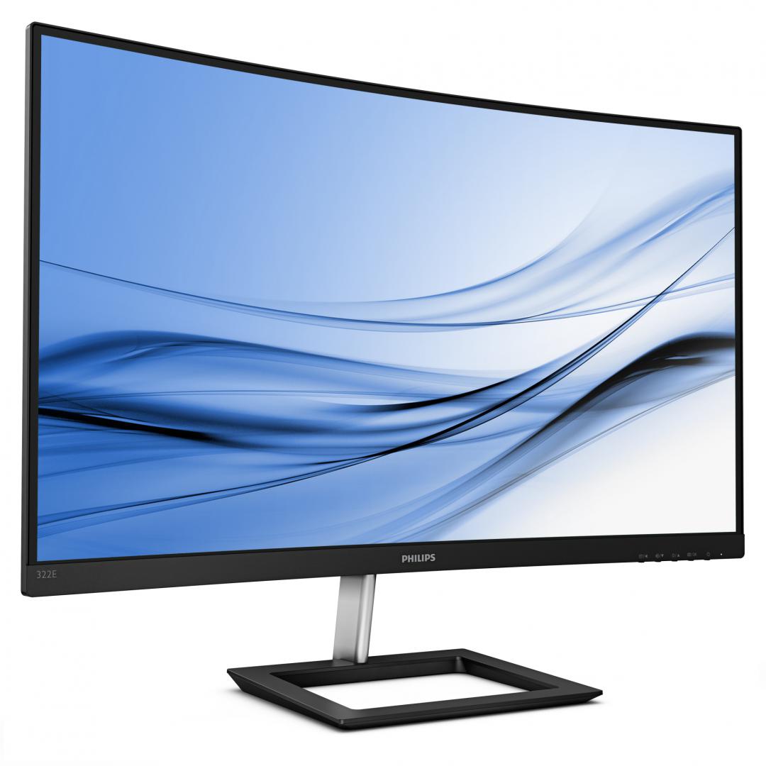 Monitor Philips E-line 322E1C/00, 32", Full HD, i zi