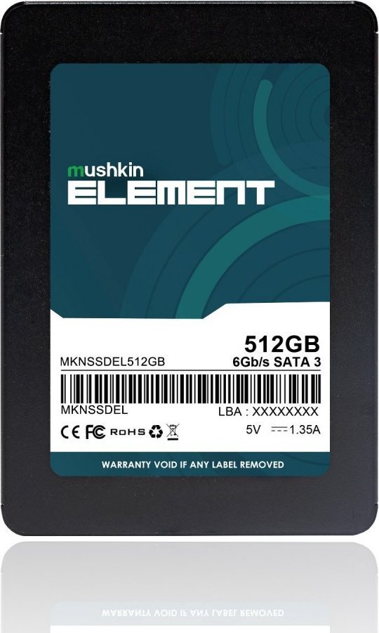Disk SSD Mushkin Element, 512GB, 2.5" SATA III