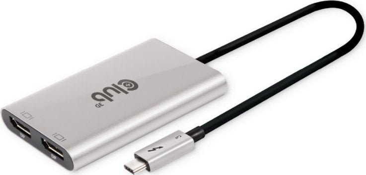 Adapter Thunderbolt 3 Club3D CAC-1577, Dual DisplayPort, 8K60Hz