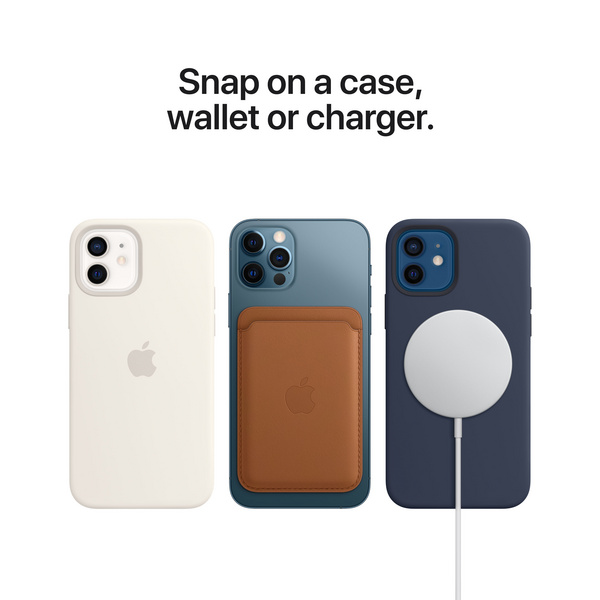 Apple iPhone Leather Wallet me MagSafe, Ink