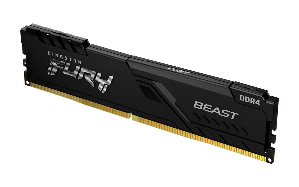 Memorie RAM Kingston FURY Beast, 8GB DDR4 3200MHz CL16, e zezë