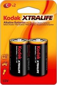 Bateri C Kodak XTRALIFE, alkaline, paketo 20 copë