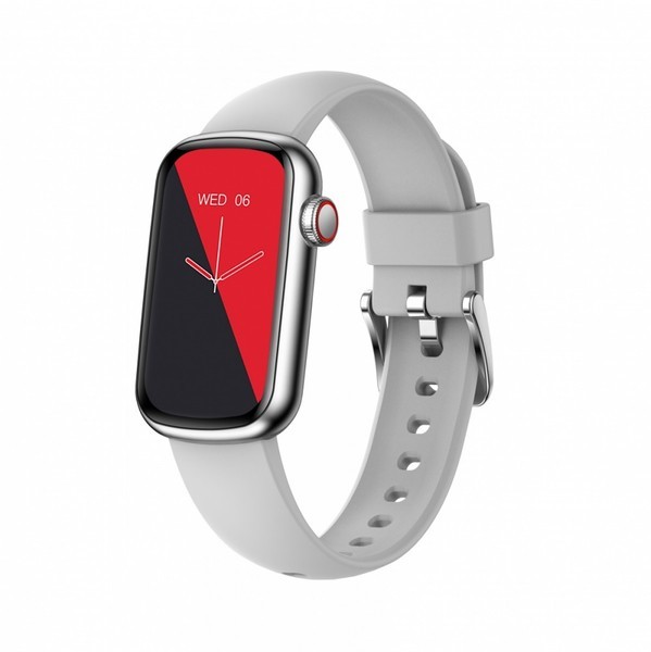 SmartWatch GARETT ACTION SILVER (IP68 waterproof)
