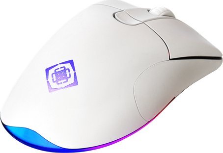 Maus gaming wireless Deltaco GAM107W, RGB, USB, i bardhë