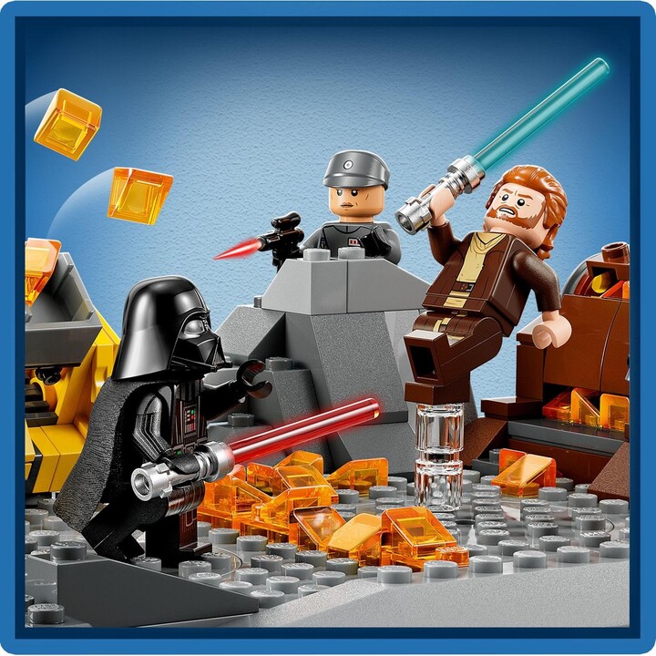 Set LEGO® Star Wars™ 75334 Obi-Wan Kenobi™ Vs. Darth Vader™, 282 pjesë