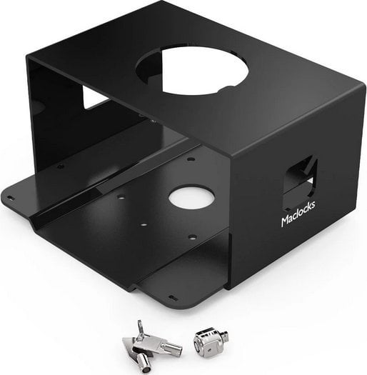 Mbajtëse sigurie Compulocks Mac Studio Security Mount, për Apple Mac Studio, montim në mur dhe banak, e zezë