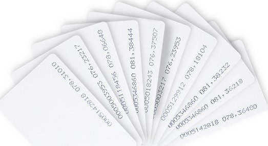 Kartë afërsie Qoltec Proximity Card EM, 125kHz, set 10 copë, e bardhë