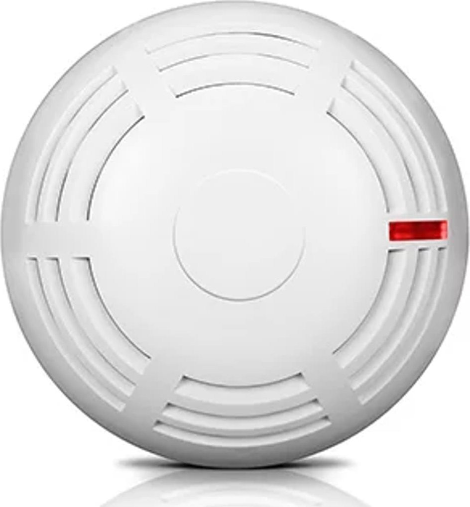 Detektor tymi adresues Satel DRP-400, optik fotoelektrik, LED tregues, i bardhë