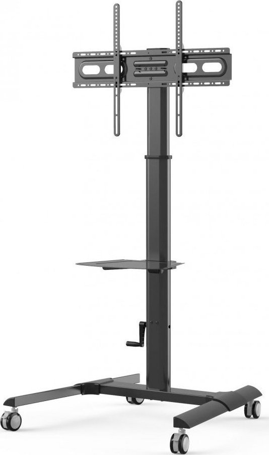 Stendë dyshemeje për monitor Techly ICA-TR228, 32" 70", lartësi e rregullueshme, e zezë
