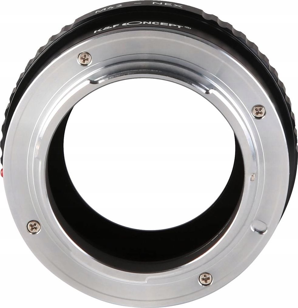 Adapter lente K&amp;F Concept KF06.305, M42 në Sony E NEX, i zi