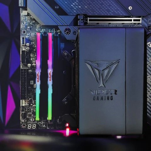 Memorie PATRIOT Viper Venom RGB, 64GB, DDR5-6000, CL30, e zezë