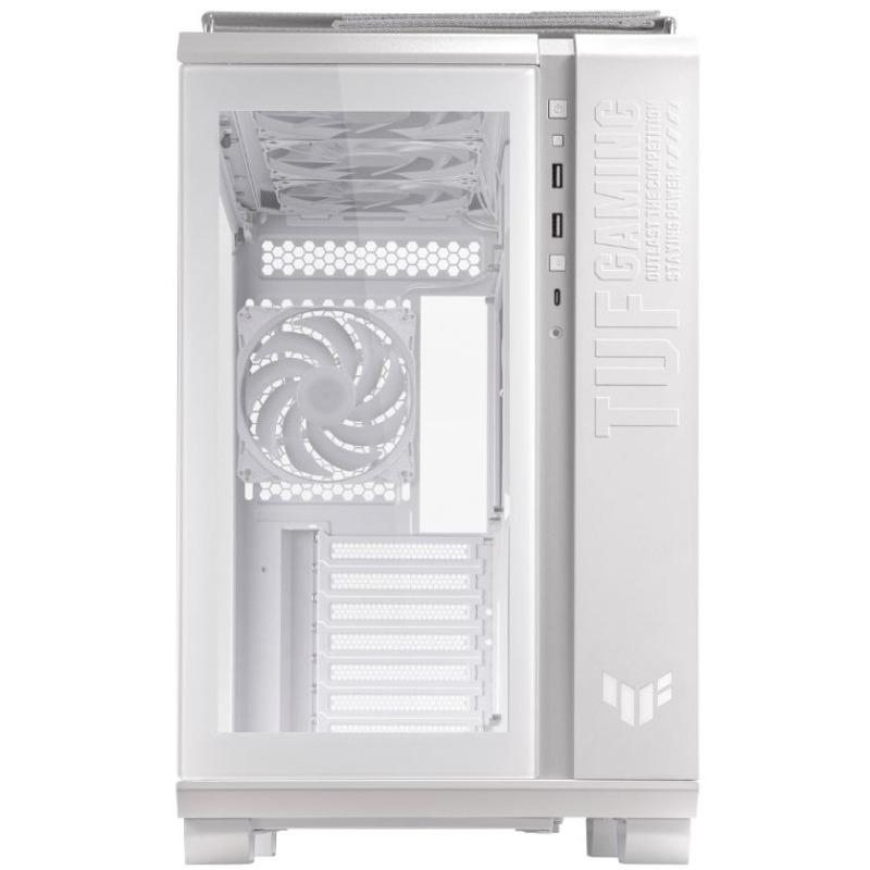 Kase kompjuteri ASUS TUF Gaming GT502 PLUS, MIDI Tower, ARGB, e bardhë