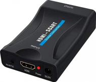 Konvertues HDMI në SCART PremiumCord, Full HD 1080p, me adapter 230V