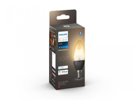 Llambë inteligjente Philips Hue White Filament, LED E14, me Bluetooth, dritë e ngrohtë