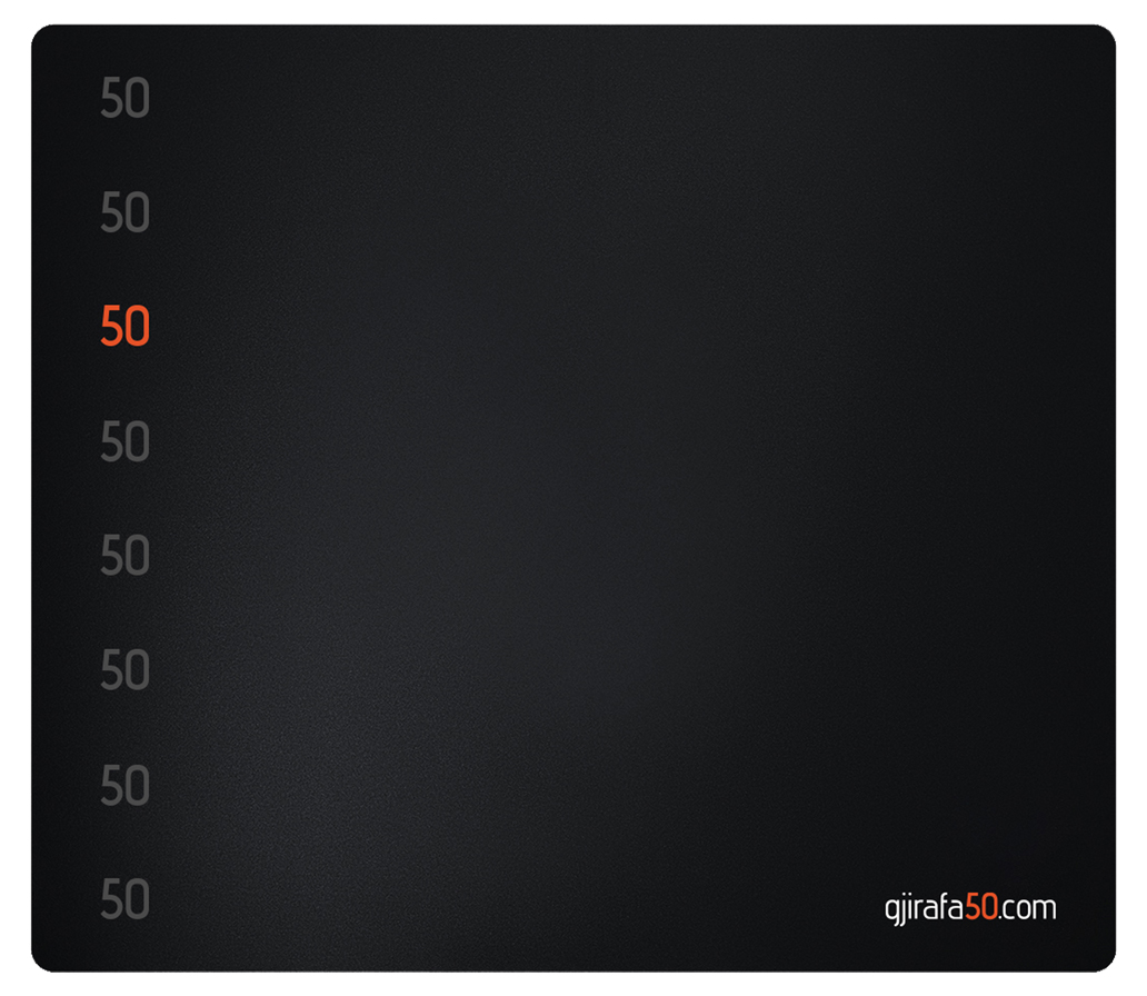 Mauspad Gjirafa50 Fiftypad - L