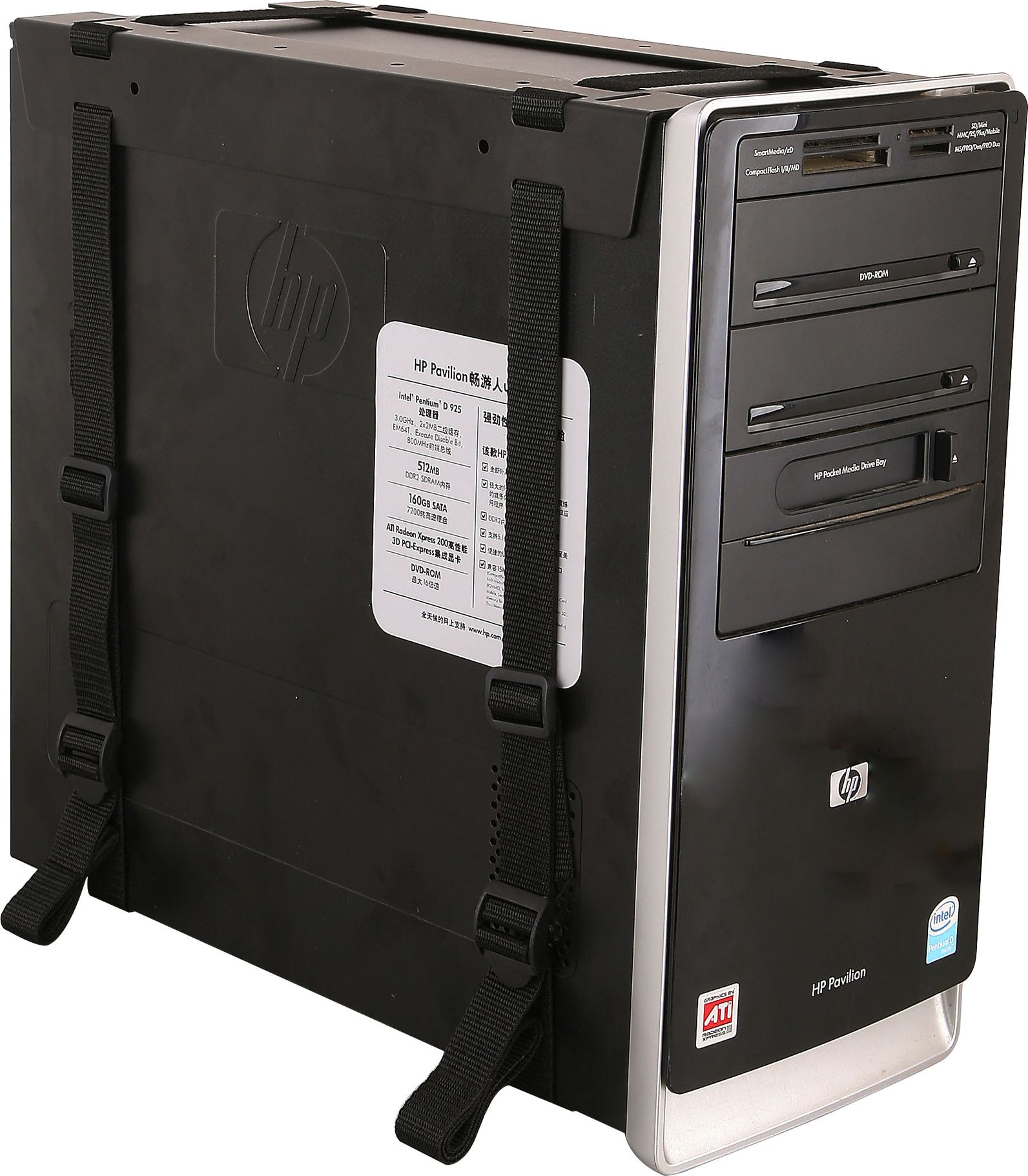 Mbajtës kompjuteri ​Techly ICA-CS 60, i zi