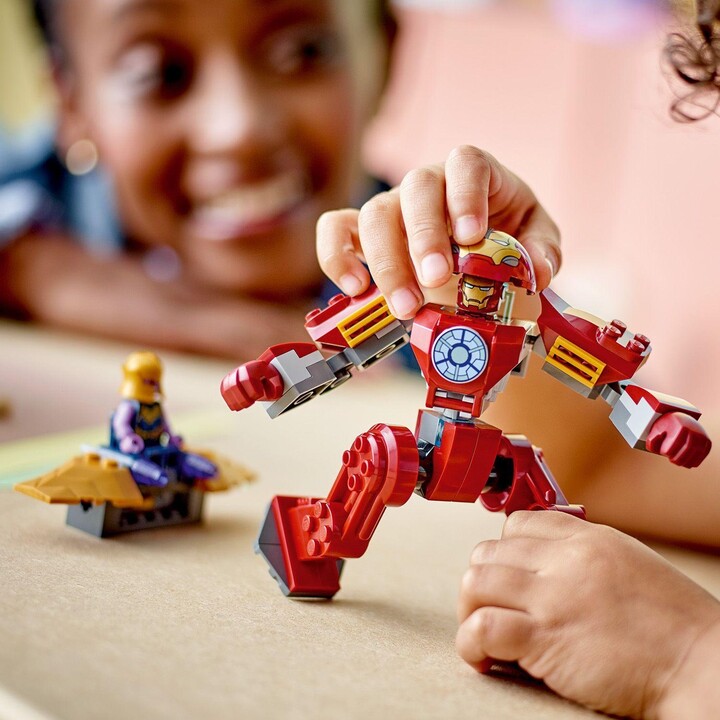 Set LEGO® Marvel 76263 Iron Man Hulkbuster Vs. Thanos, 66 pjesë