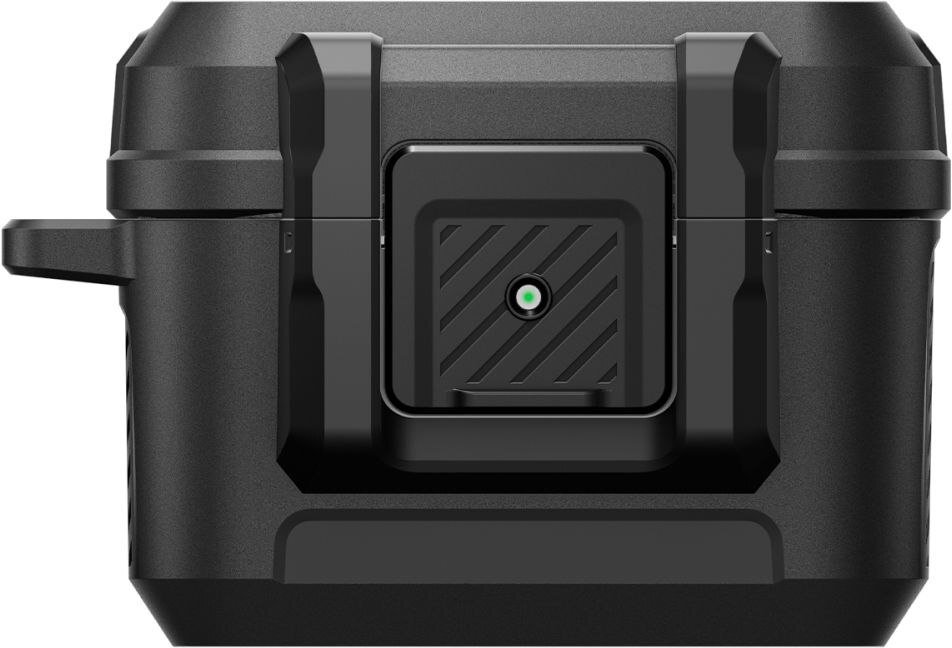 Mbulesë mbrojtëse Spigen Lock Fit, për AirPods Pro 3, përfundim mat, e zezë