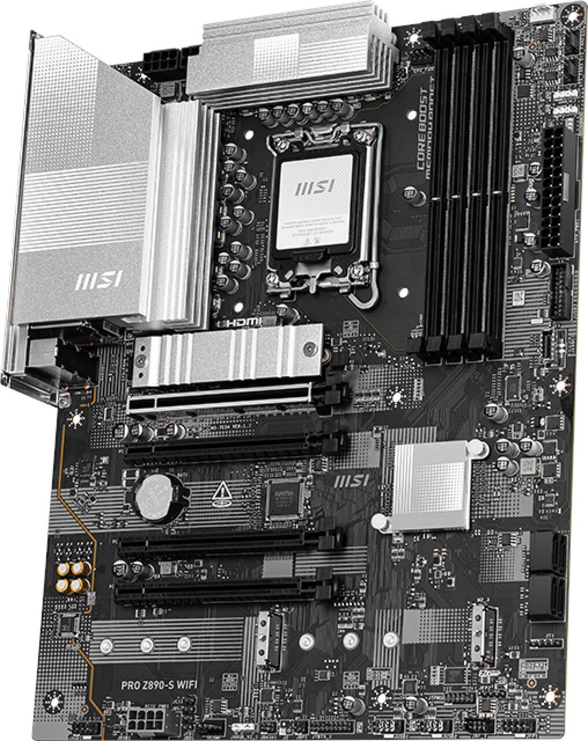 Pllakë amë MSI PRO Z890-S WIFI Intel Z890 LGA 1851 (Socket V1) ATX 4