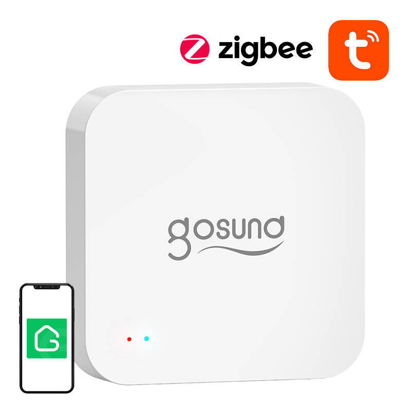 Gateway smart Gosund ST21, Zigbee 3.0, Wi-Fi 2.4 GHz Bluetooth, i bardhë, pako 2 copë