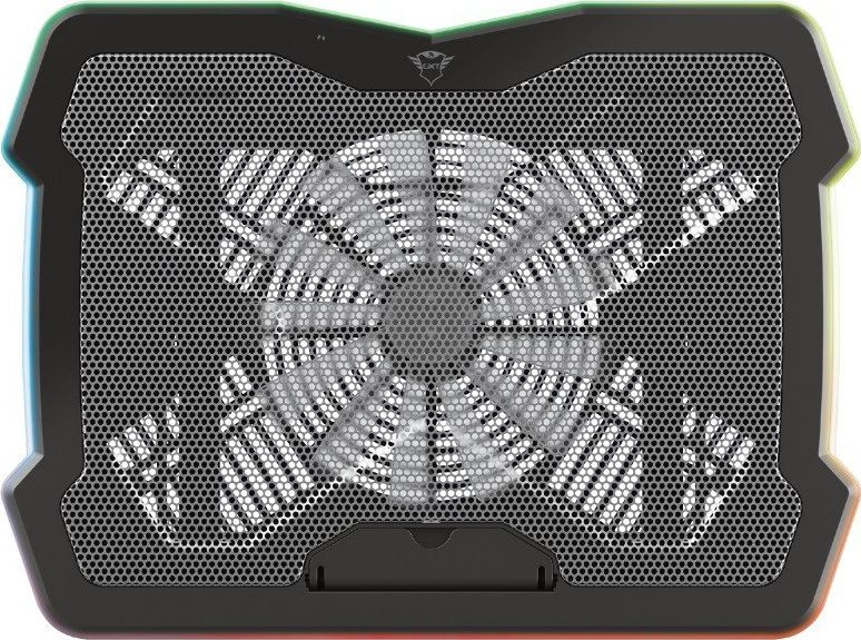 Stendë ftohëse për laptop Trust GXT 1126 Aura, 17.3", ventilator 200 mm, me drita RGB