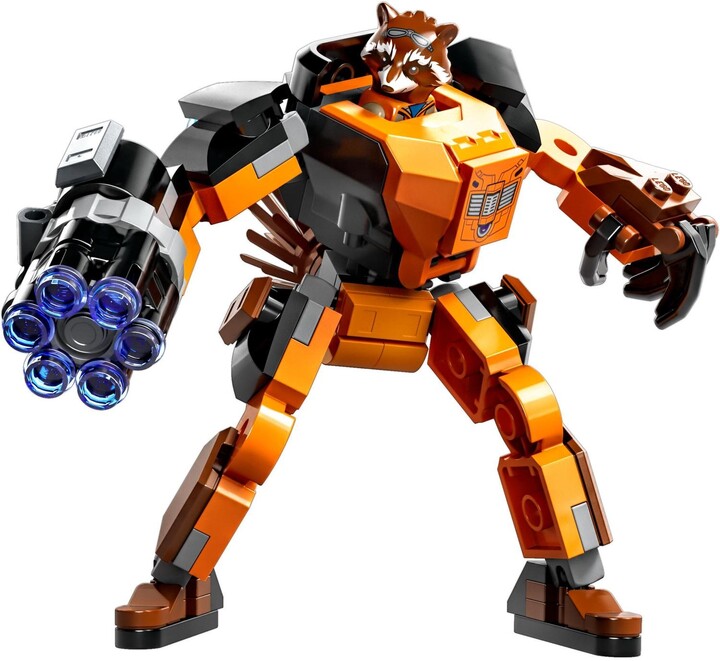 Set LEGO® Marvel 76243 Rocket in robotic armour, 98 pjesë
