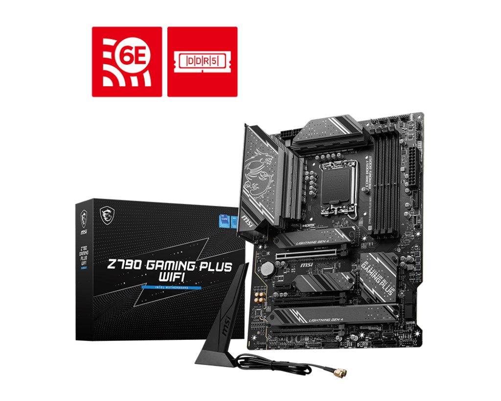 Pllakë amë MSI Z790 Gaming PLUS WiFi Intel Z790 LGA 1700 ATX