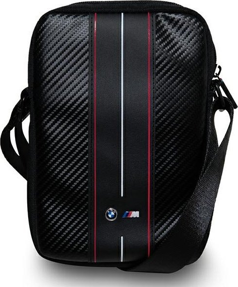 Çantë tableti BMW BMTB10COMSCAKR, 10", koleksioni Carbon Red Stripes, e zezë