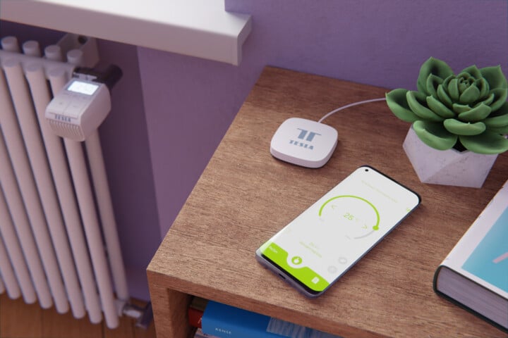 Kokë termostatike wireless Tesla Smart TV100