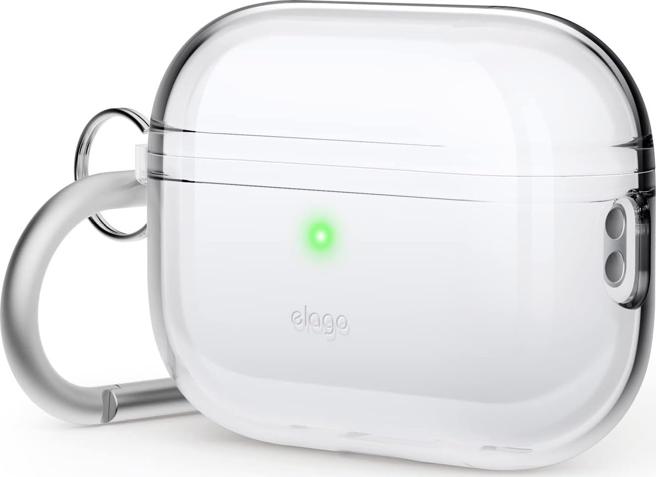 Mbulesë për AirPods Pro 2 Elago, transparente, me varëse, mbështet karikim wireless