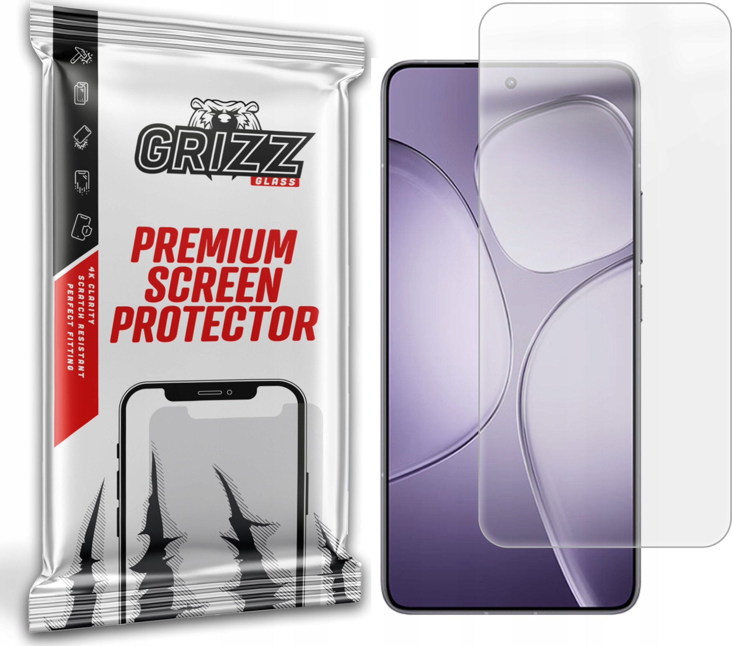 Fletë mbrojtëse mat Grizz PaperScreen për Xiaomi Redmi K70 Ultra, anti-gjurmë gishtash, transparente