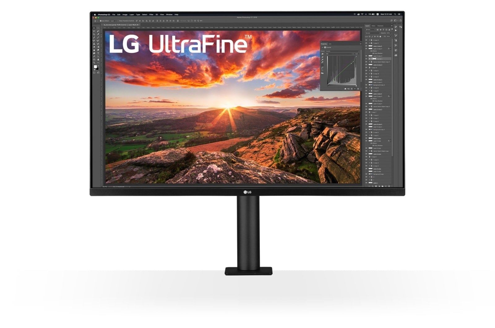 Monitor LG 32UN880P-B, 32", 4K Ultra HD, 60 Hz, i zi
