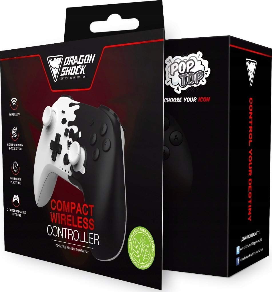 Kontroller Canyon Dragonshock, wireless, shumëngjyrësh