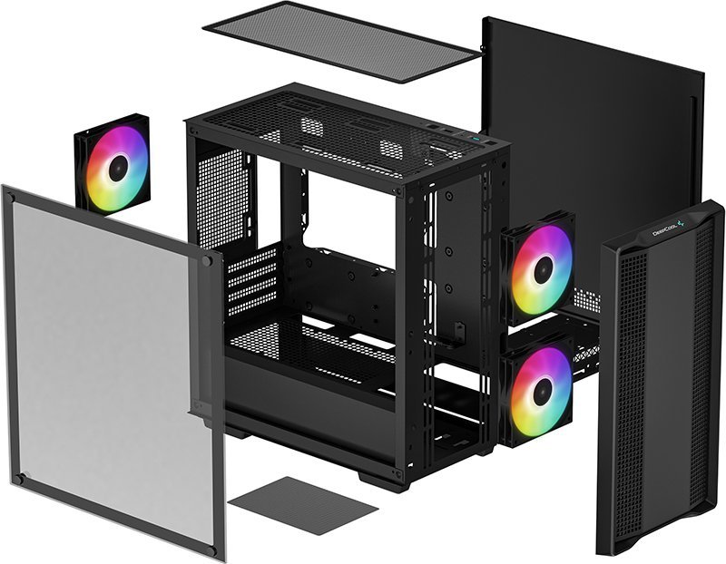 Kasë Deepcool CC360 ARGB, Midi Tower