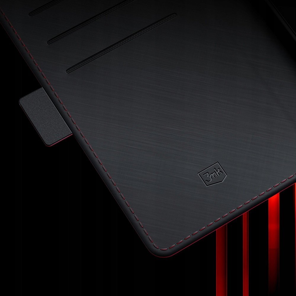 Këllëf portofol 3MK për Motorola Moto G84 5G, me xhepa për karta, mbyllje magnetike, i zi