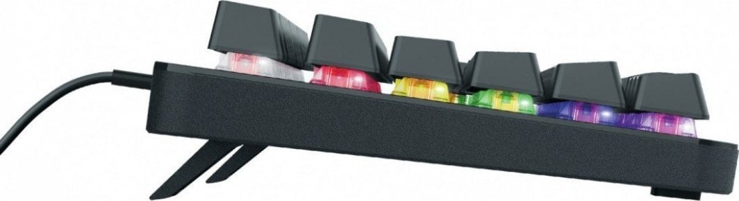 Tastierë Trust GXT, me kabllo, US, e zezë