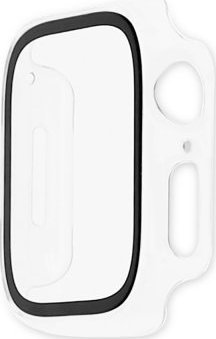 Mbrojtëse ekrani 4smarts Full Hard Cover për Apple Watch, xham i temperuar, transparente