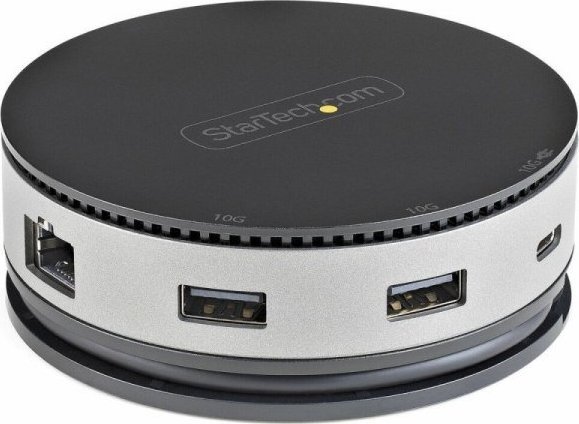 Adapter multiport USB C StarTech.com DKT31C30PDW, 4K 60Hz, Power Delivery 75W, gri