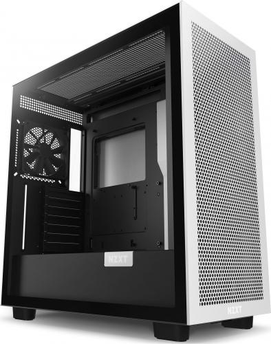 Kasë Nzxt H7 Flow (CM-H71FG-01), e bardhë/zezë