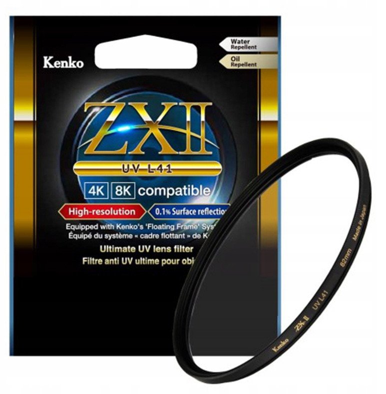 Филтер објектив Kenko ZXII UV L41, 55mm, транспарентен