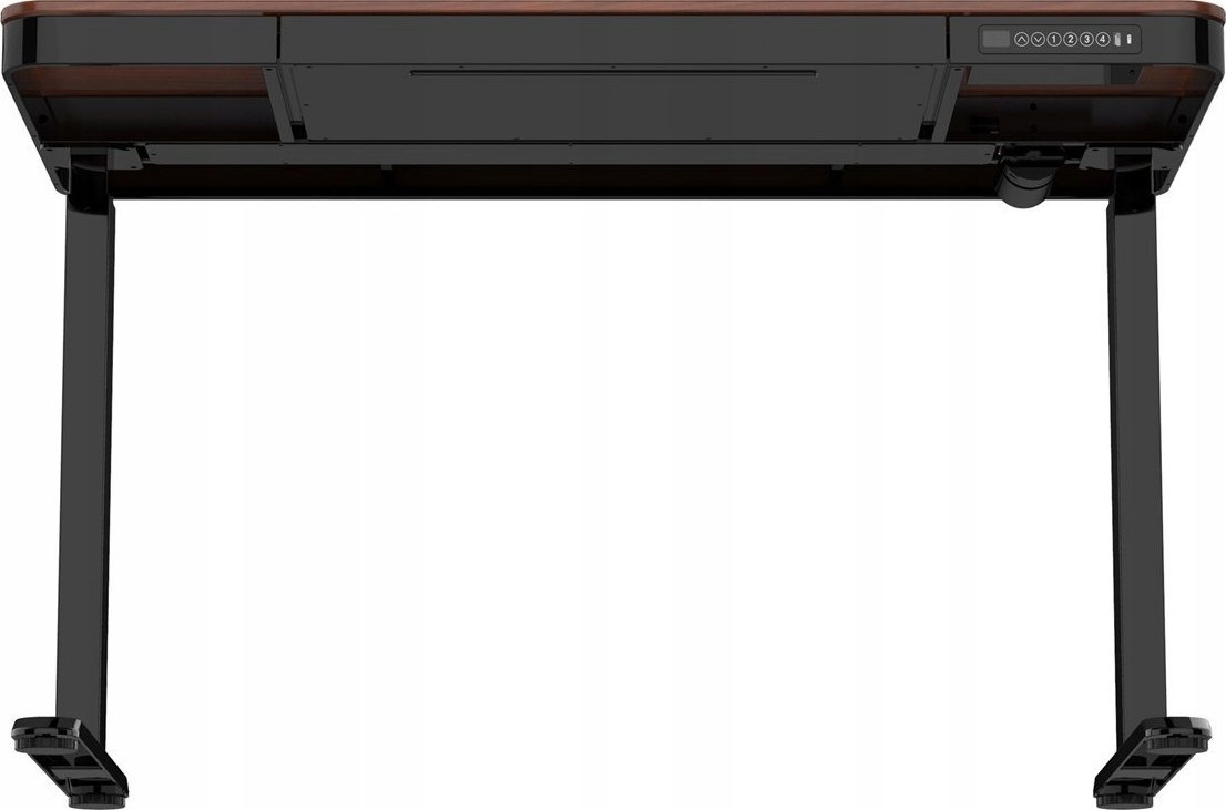 Tavolinë pune Tuckano ET119W C, elektrike, 120.4 x 64 cm, e zezë kafe