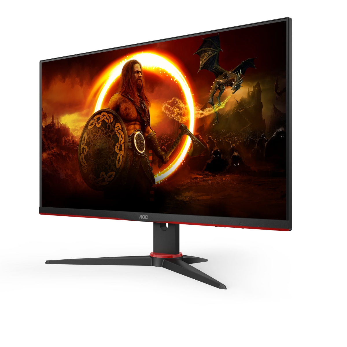 Monitor AOC 24G2SAE/BK, 23.8", Full HD, i zi