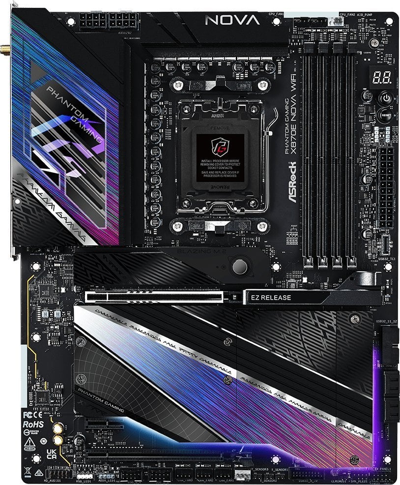 Pllakë amë Asrock MK X870E NOVA WIFI, Socket AM5, DDR5, ATX