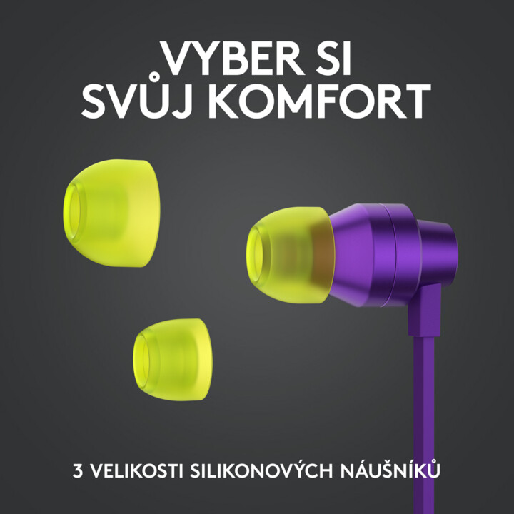 Dëgjuese Logitech G333, vjollcë