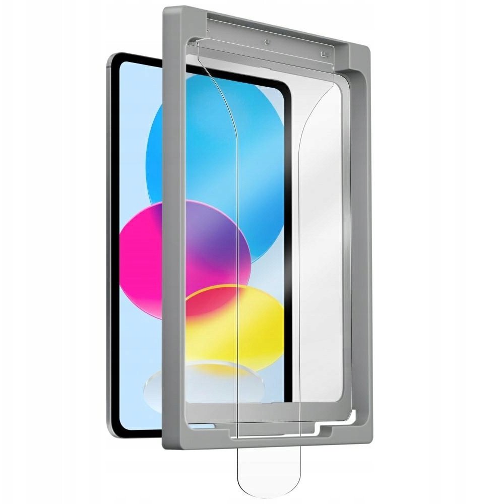 Mbrojtës ekrani UNIQ Optix Exofit për iPad 10.9 2025, xham HD, aplikues Fit N Pull, transparent